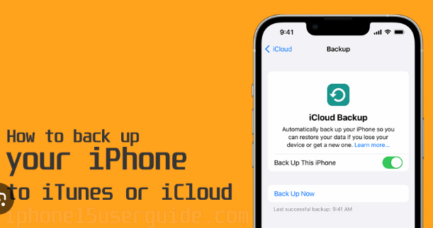 How to Back Up Your iPhone Safely Using iCloud and iTunes